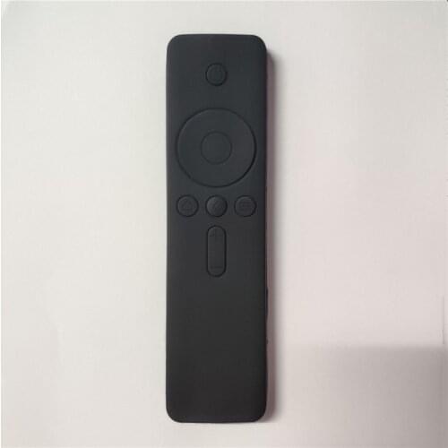 2pcs Dustproof Remote Control Cover Case for Xiaomi 4A TV Voice Button Remote Silicone Protective Case Rubber Sleeve for MiBox 4