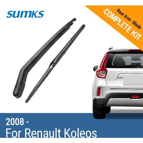 SUMKS Rear Wiper & Arm for Renault Koleos 2008 2009 2010 2011 2012 2013 2014 2015