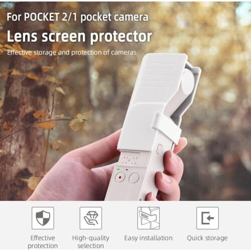 Lens protection cover lens and screen integrated protection cover anti-collision cover protection cover for DJI Pocket 2/Osmo