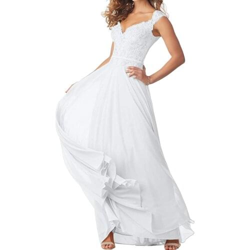 Top dress ladies elegant white lace heart-shaped ball dress long banquet dress haute couture evening dress wa31