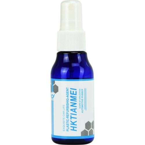 1pc Plastic Renovation Agent Liquid Glass 50ML For Car Interior Seat Leather Instrument Panel And Other Dropship