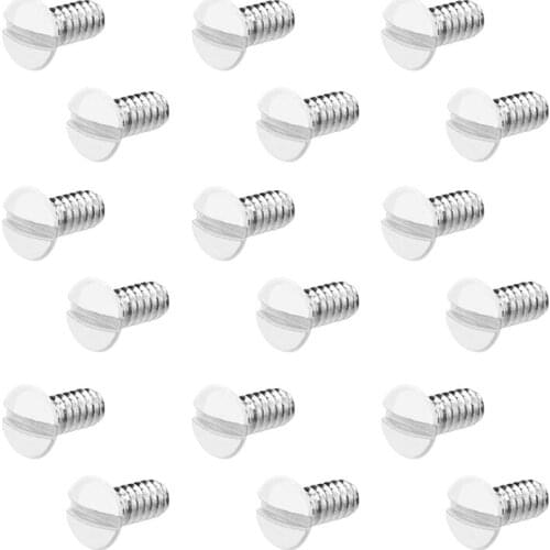 240 Pcs 3/8 Inch Long 6-32 Thread White Wall Plate Screws Outlet Cover Screws Wall Plate Screws Electrical Screws