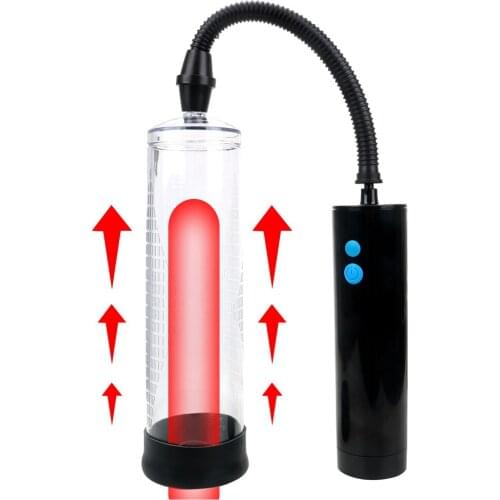 3 Speeds Sex Toys for Men Gays Male Penile Erection Training Extend Extender Vacuum Pump Penis Enlarger