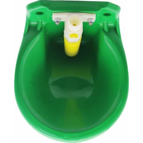 5 sets Animal drinkers Cattle Sheep Horse Swine Dog automatic water bowl 18cm Farm animal feeders Cattle and sheep equipment