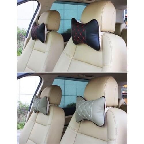 Car Safety Headrest Neck Relaxation Pillow Cushion Breathable Car Seat Pillow Car Interior Accessories Auto Supplies