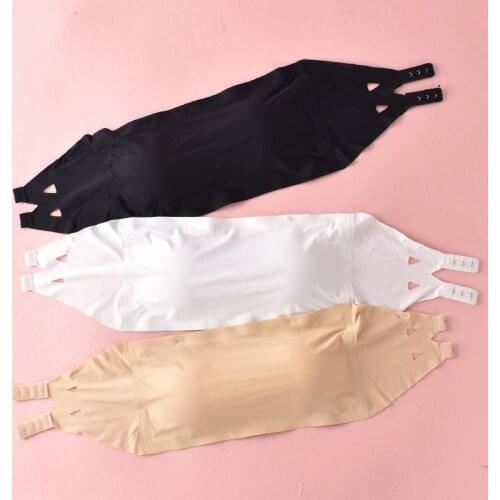 Seamless Tube Top Ultra-thin Strapless Bra Women Wire Free Underwear Onepiece Brassiere