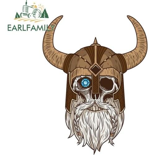 EARLFAMILY 13cm x 9.8cm for Odin Windshield Car Sticker Motorcycle Helmet Camper Snowboard Surfboard DIY Decal for Fold GTR EVO