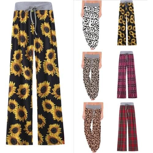 GEEKLIGHTING Women's Wide Trousers