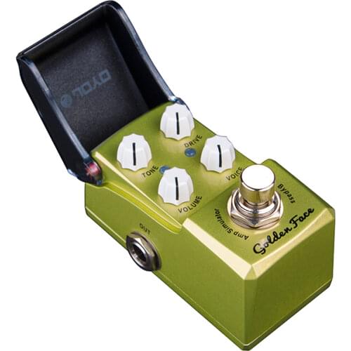 JOYO JF-308 Golden Face JMC for Marshall Simulator Guitar Pedal Overdrive Pedal Effect for Electric Guitar True Bypass Voice Box