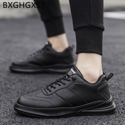 Summer black mens shoes casual fashion leather shoes men Breathable sneakers luxury sport shoes men 2020 zapatos hombre casual