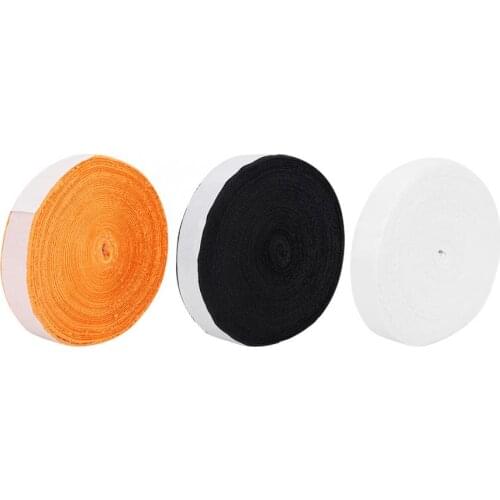 10M Badminton Racket Grip Sweat Absorption Wraps Anti-Skid Badminton Racket Grip Tape Breathable Tennis Racket Grip Sweatband