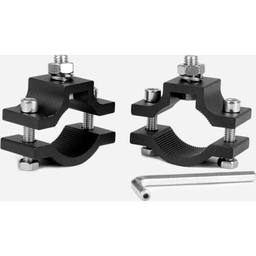 Moto Accessories Led Light Mount Bracket Clamp Bull Bar Headlamp Spotlights Mounting Holder 0.7-1.2'' for Universal Motorcycle