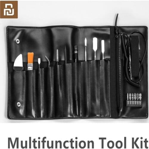 Youpin Wowstick Tool accessory kit Leather Bag Watch Mobile Repairing accessori Cleaning Brush DIY Disassembly Set