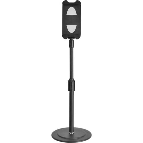 Tablet Computer Floor Stand 360° Rotating Telescopic Portable Desktop Stand for 4.7-12.9 Inch Mobile Phone Tablet PC