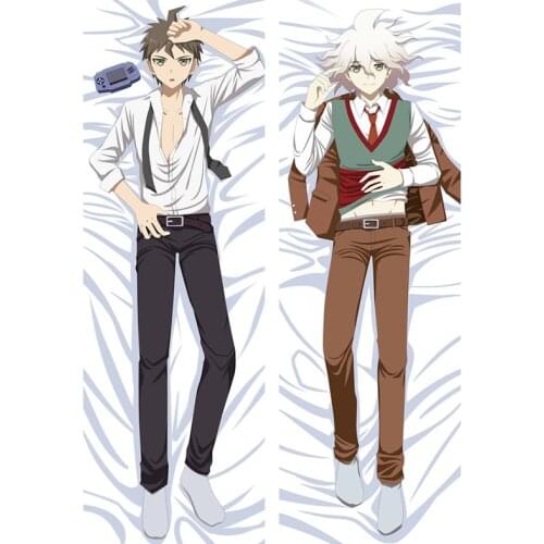 Anime Danganronpa Pillow Covers Dakimakura Case Sexy Enoshima Junko Costume 3D Double-Sided Bedding Hugging Body Pillowcase