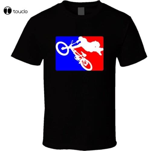 New High Quality Tee Shirt Bmx Biker MenS Black T Shirt Hutch Trick Star Freestyle Gt Racings New Funny Cool T-Shirt