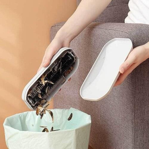 Plastic Carpet Dust Brush Bedside Table Crumb Sweeper Pet Hair Fluff Cleaner Sticky Picker Lint Roller Clothes Sweeping Cleaning