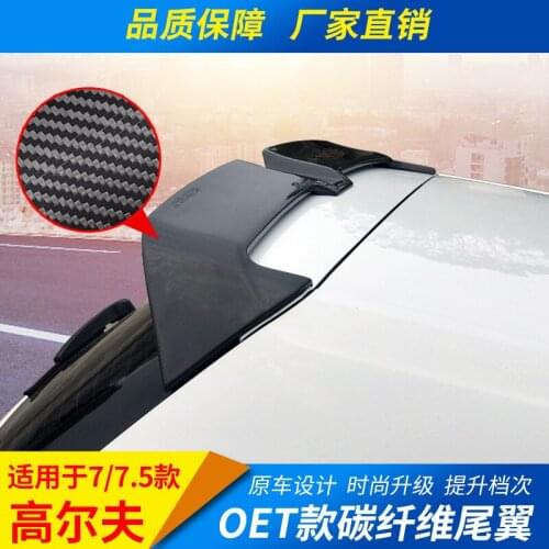 Suitable For Golf 7 / 7.5 Rline Gti Modified Carbon Fiber Tail, Ordinary Tail and Fixed Wing