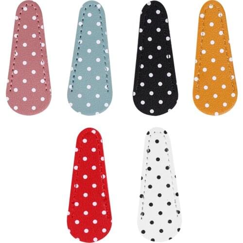 Durable Embroidery Scissors Sheath Polka Dot Useful Scissors Protective Cover A50