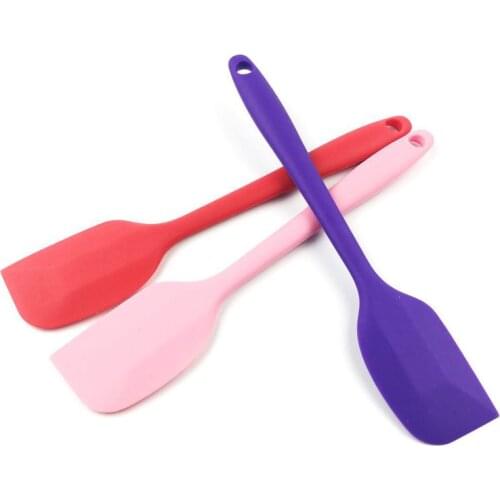 Silicone Spatula Baking Pastry Spatula Spatula For Cake Kitchen Spatula Cream Mixer Ice Cream Scoop Cream Scraper Baking Tools