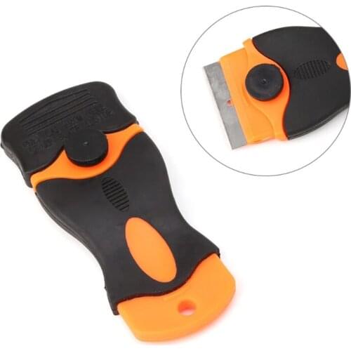 Plastic Handle Scraper Ceramic Glass Oven Window Tinting Tool 1.57" Blade