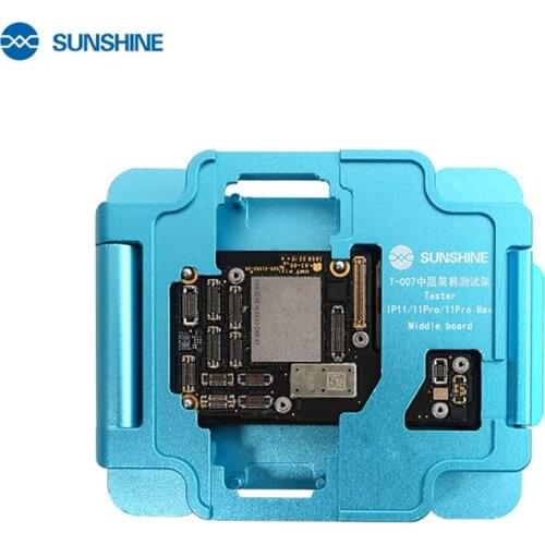 SUNSHINE T-007 3 in 1 Middle Board Tester for iPhone 11/11 Pro/11 Pro MAX Double-Deck Upper And Lower PCB Repair Testing Machine