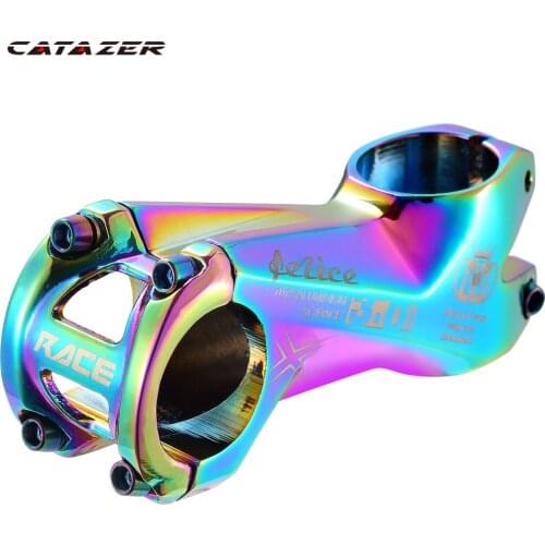 XC Cycling Bike Stems Ultralight Aluminum Alloy Bicycle Stem Road Mountain Bike Stem 7 Degree 31.8mm * 80mm
