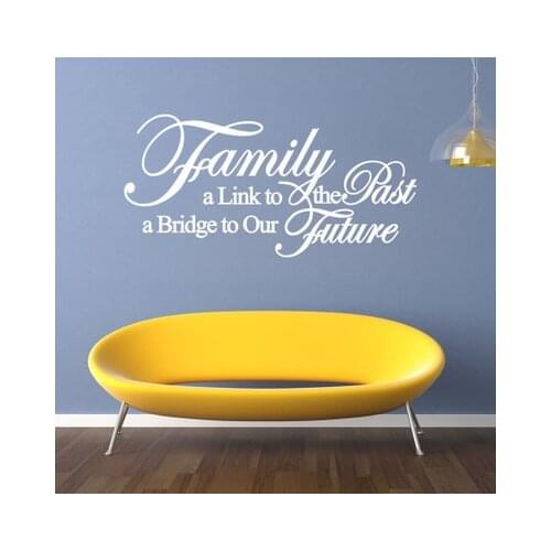 Family the fast Quote Vinyl Wall Decal Wall Lettering Art Words Wall Sticker Home Decor Wedding Decoration Living Room Decal
