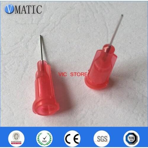 High Quality Non-Sterilized 25G Precision Pp Safety Luer Lock Hub 0.5" Tube Length/ Glue Dispensing Needle Tips 1/2 Inch