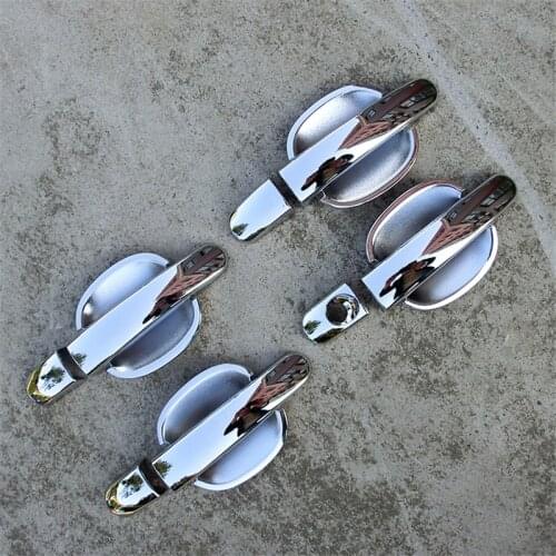 For Ford focus 2 focus 3 2005-2011 2012- 2018 ABS Chrome Door Handle Bowl Door handle Protective covering Cover TrimCar-Styling
