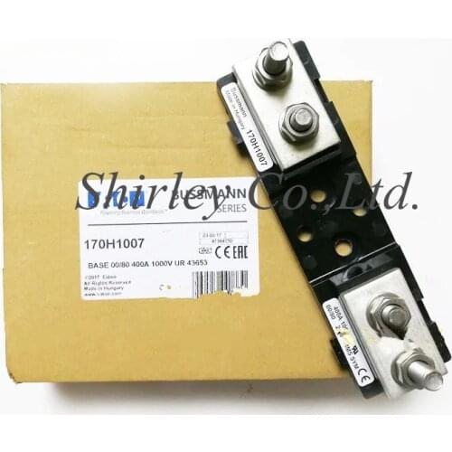 BUSSMANN fuse holder 170H1007 400A 1000V 200ka Free Shipping1PCS 100% New Original Import