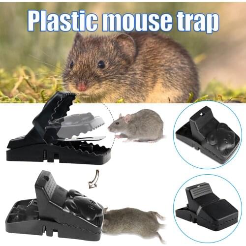 Home Accessories Reusable Mouse Trap Rodent Catcher Indoor Outdoor Quick Effective Sanitary Mousetrap Safe For Family And Pet