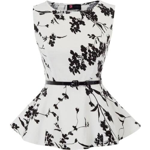 Grace Karin Peplum Blouses China