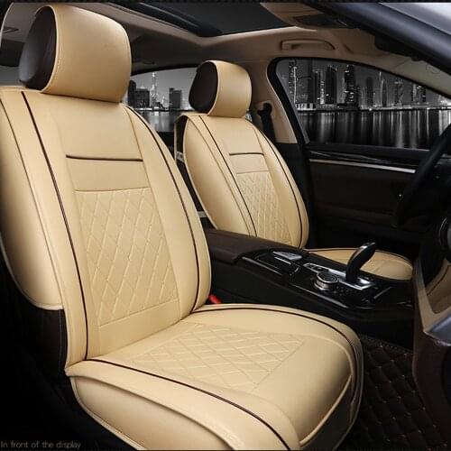 Car Seat Cover Set Universal For Car Seats Decorate Protect Accessories Suede Fashion Car Seat Pad Cushion Car-styling