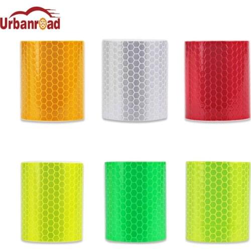 5cm*300cm Car Reflective Tape Decoration Stickers Car Automobiles Warning Safety Tape Film Auto Reflector Sticker
