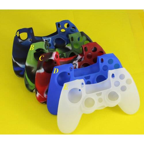 Cltgxdd Controller Handle Grip Anti-slip Silicone Cover Skin protective case For Sony PlayStation Dualshock 4 PS4 DS4 Pro Slim