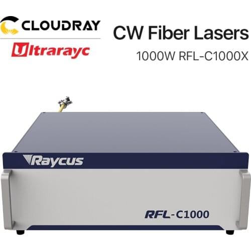 Ultrarayc Original Raycus 1064nm Fiber Laser Source RFL-C1000X Single Module 1000W CW Fiber Lasers for Cutting Welding Machine