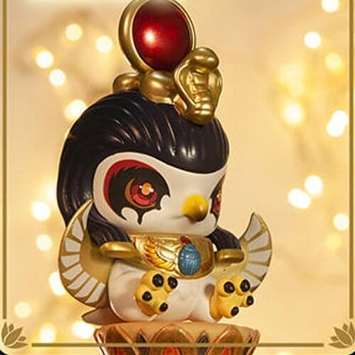 Valentines Day Gift Yalu Kindergarten Egyptian God Trend Kid Doll Computer Desktop Decoration Kawaii Toy Blind Random Box