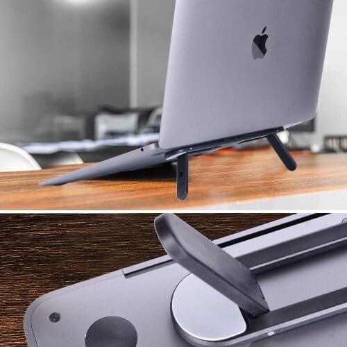 Laptop Stand Bracket Support Notebook Accessories Macbook Pro Mini Foldable Holder Cooling Pad Laptop Riser Stand