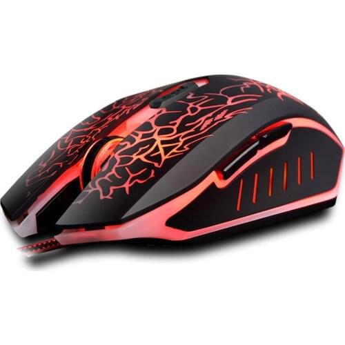 Backlight luminous USB wired mouse Wrangler with Internet gaming mouse manufacturers wholesale office
