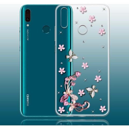 For Huawei Honor 20 Pro 8A 9A 8X 8 9 10 Lite 10i 8C 8S 9X Lite Case Glitter Bling DIY Silicone Cover Honor 20S 20E 30S 30I Case