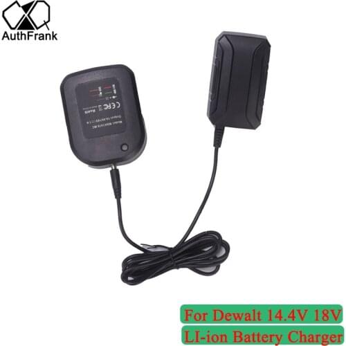 EU Plug Replacement Charger For Dewalt 14.4V- 20V Slide Style Li-ion Battery Charger 1A DCB107 DCB115 DCB112 DCB143 DCB206