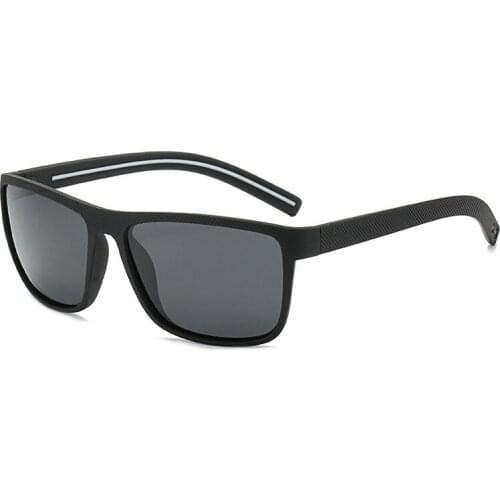 Polarized Sunglasses Men Black Driving Square Sunglass Shades for Women Luxury Brand Sun Glasses UV400 Vintage Sports Style