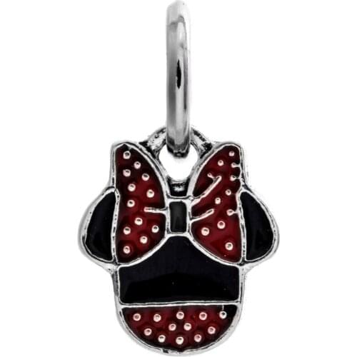 Charm Bead Jewelry Trendy Micky Pendant Gift Trendy Hot Sale Cartoon Beads Fit Womens DIY Bracelets Sweet Cute Wholesale