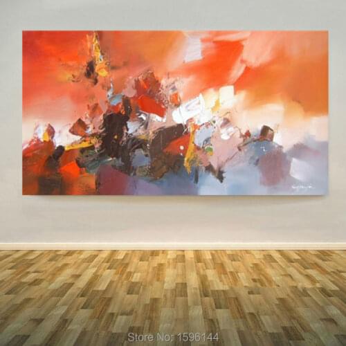 100% Hand painted oil painting canvas Modern Wall art home decor Picture abstract oil painting Ornaments CX328-2