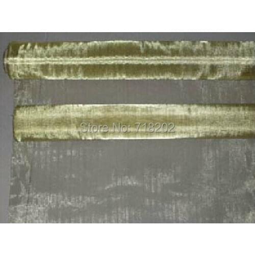 100 mesh*0.08mm (65%copper&35%zinc) copper wire mesh/EMI shelding mesh 1mx10m --free shipping