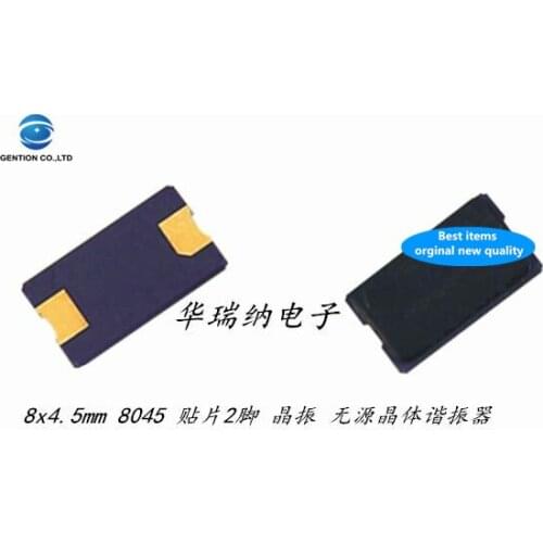 30pcs 100% new and orginal HSX840GA 16M 16MHZ 16.000MHZ 8045 2-pin patch 8X4.5mm passive crystal