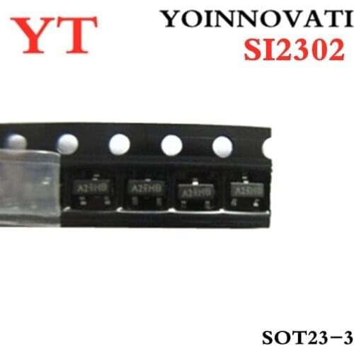 3000pcs/lot SI2302DS A2SHB SI2302 SOT23 IC Best quality