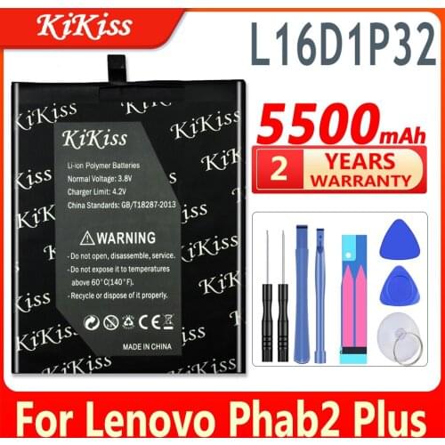 5500mAh L16D1P32 Battery For Lenovo Phab 2 Phab 2 PB2-650 PB2-650M PB2-670N PB2-670M PB2-670Y PB2 670N 670Y Li-polymer Battery