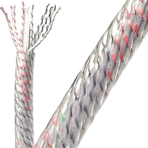 Valhalla 9 Core Series 7n Copper Silver Diy Power Cable for DIY Amplifier CD Player Home Theater - (sell Per 1m)